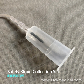 Safety Needle Set For Blood Collection CE